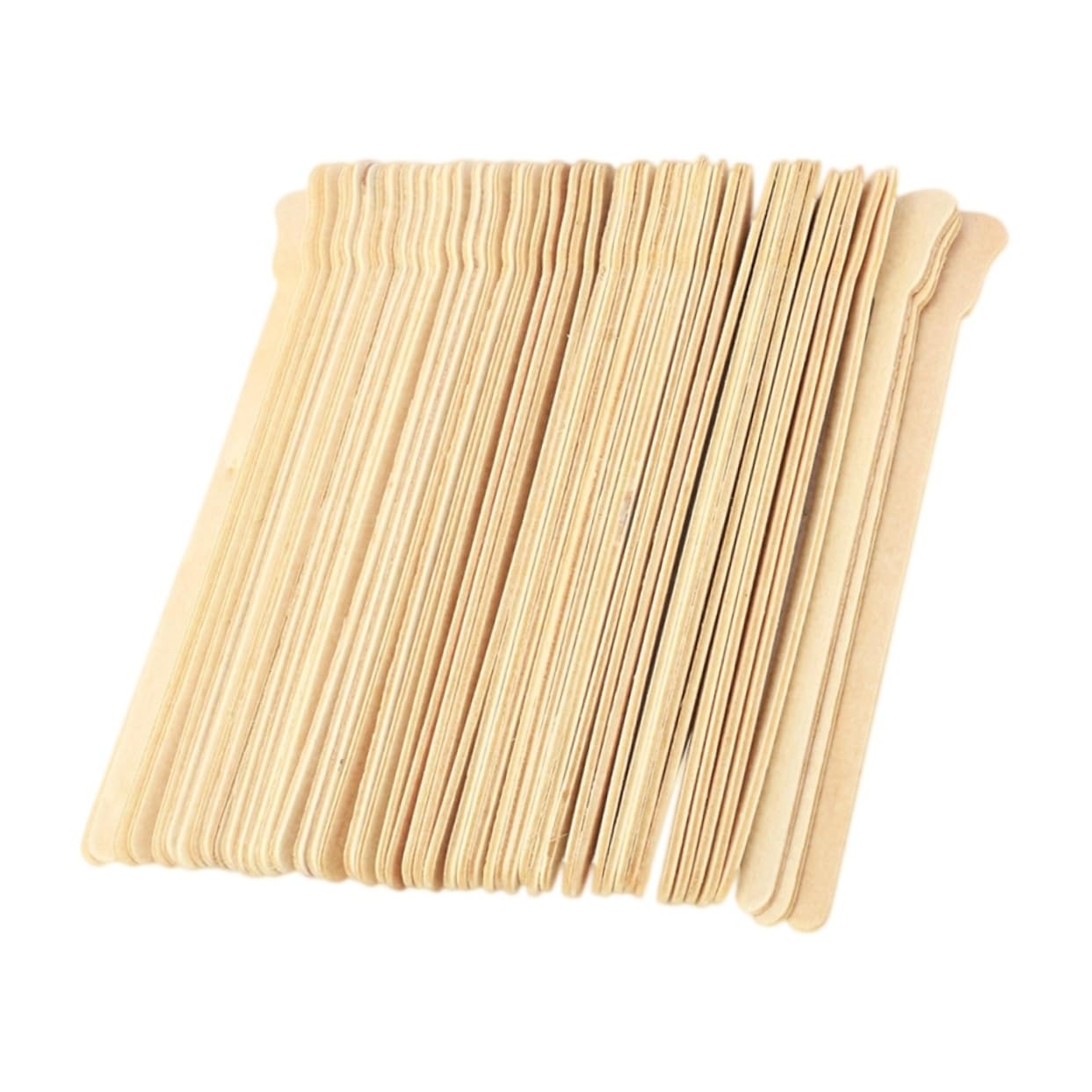 Professional Waxing Kit for Women - 100pcs Wax Sticks with Wooden Stirring Rods | Odorless & Skin-Friendly | Perfect for Eyebrows, Legs, Bikini & Body Hair Removal at Home