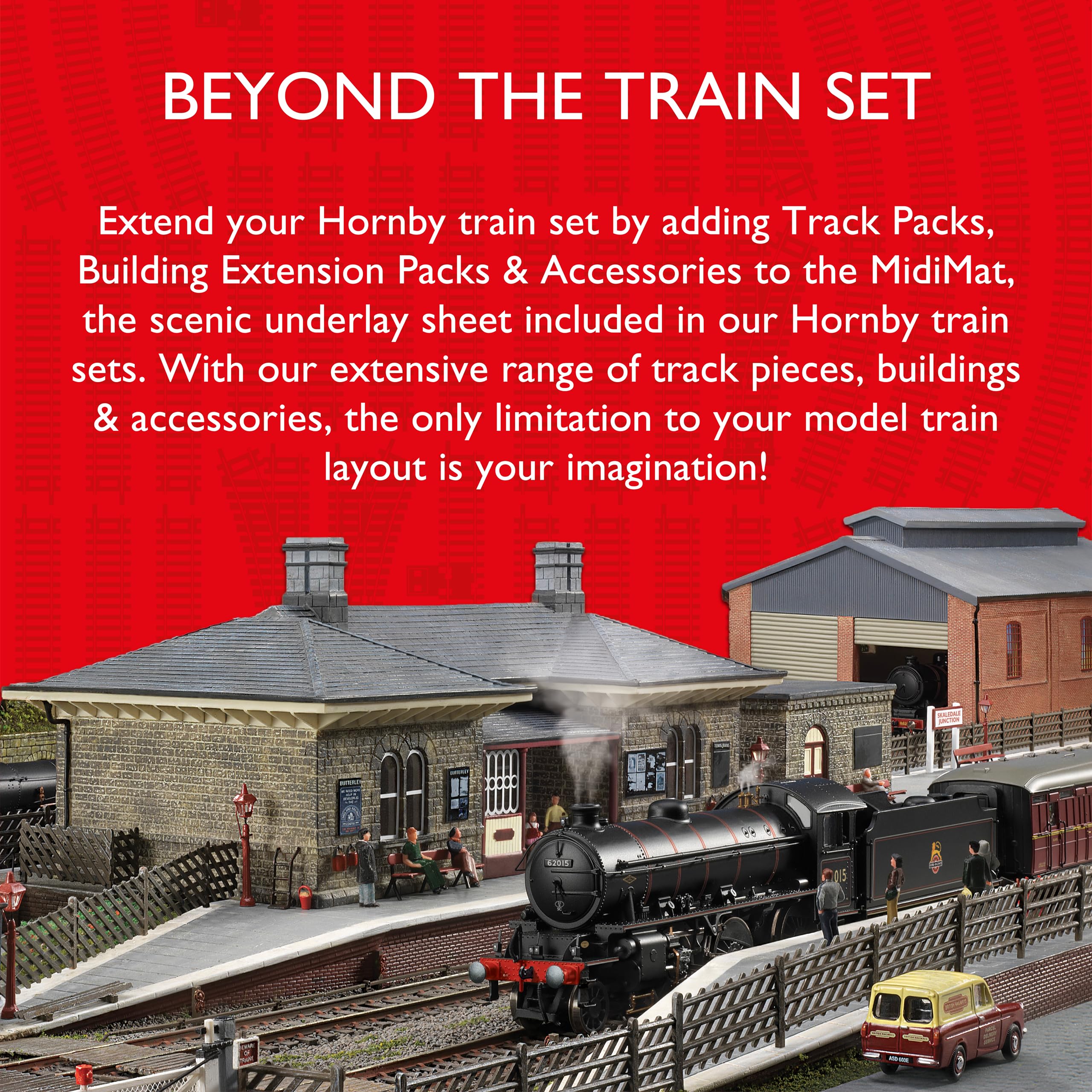 Hornby R207 Replacement Track Pins - Spare Parts & Train Accessories for OO Gauge Model Railway Sets | 1:76 Scale Fixing Pins | Coupling & Modeling Tools | Perfect for DIY Railway Repair & Layout Building