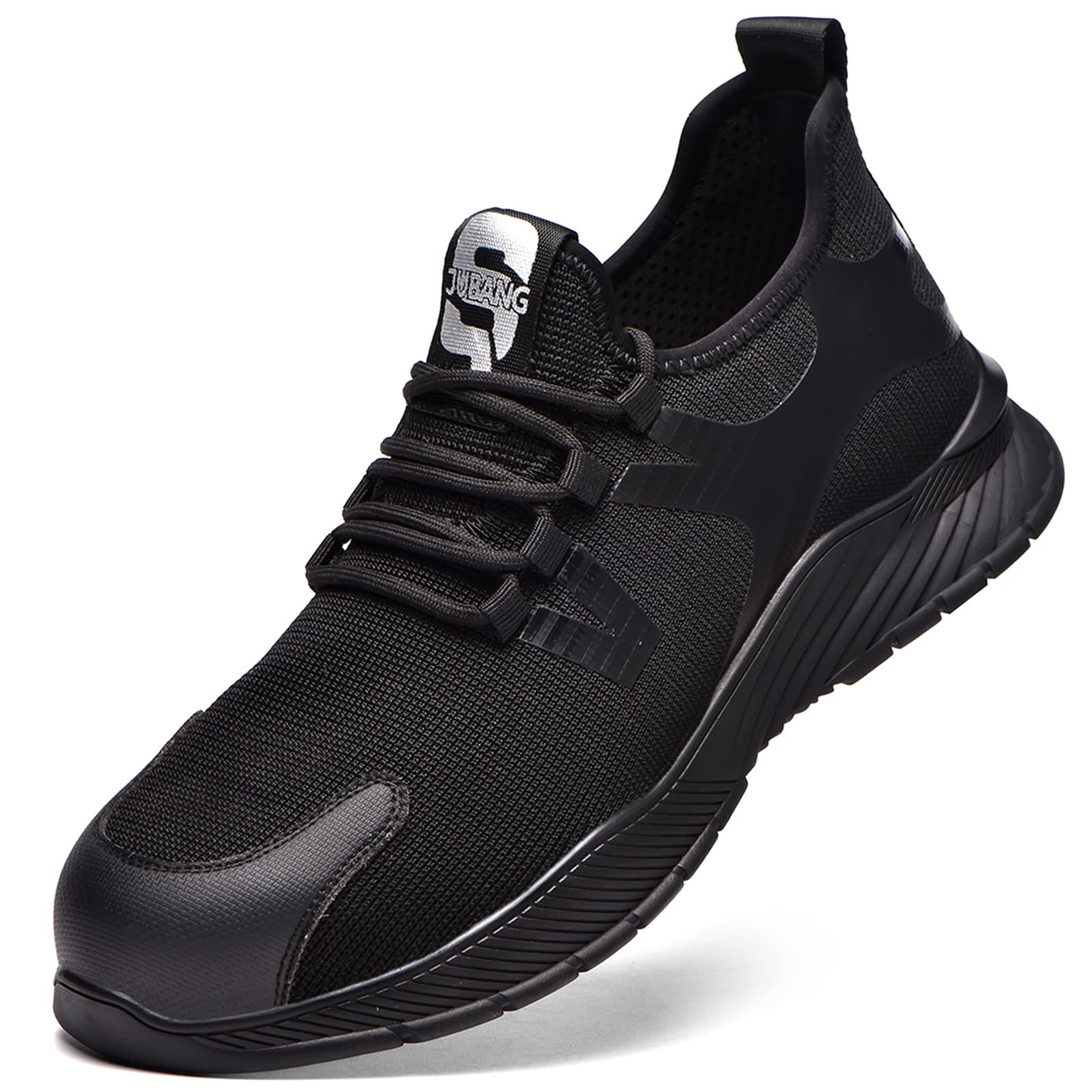 Steel Toe Safety Shoes for Men & Women - Anti-Smash, Anti-Puncture Work Boots with Breathable Design - Perfect for Construction, Warehouse & Industrial Workplaces