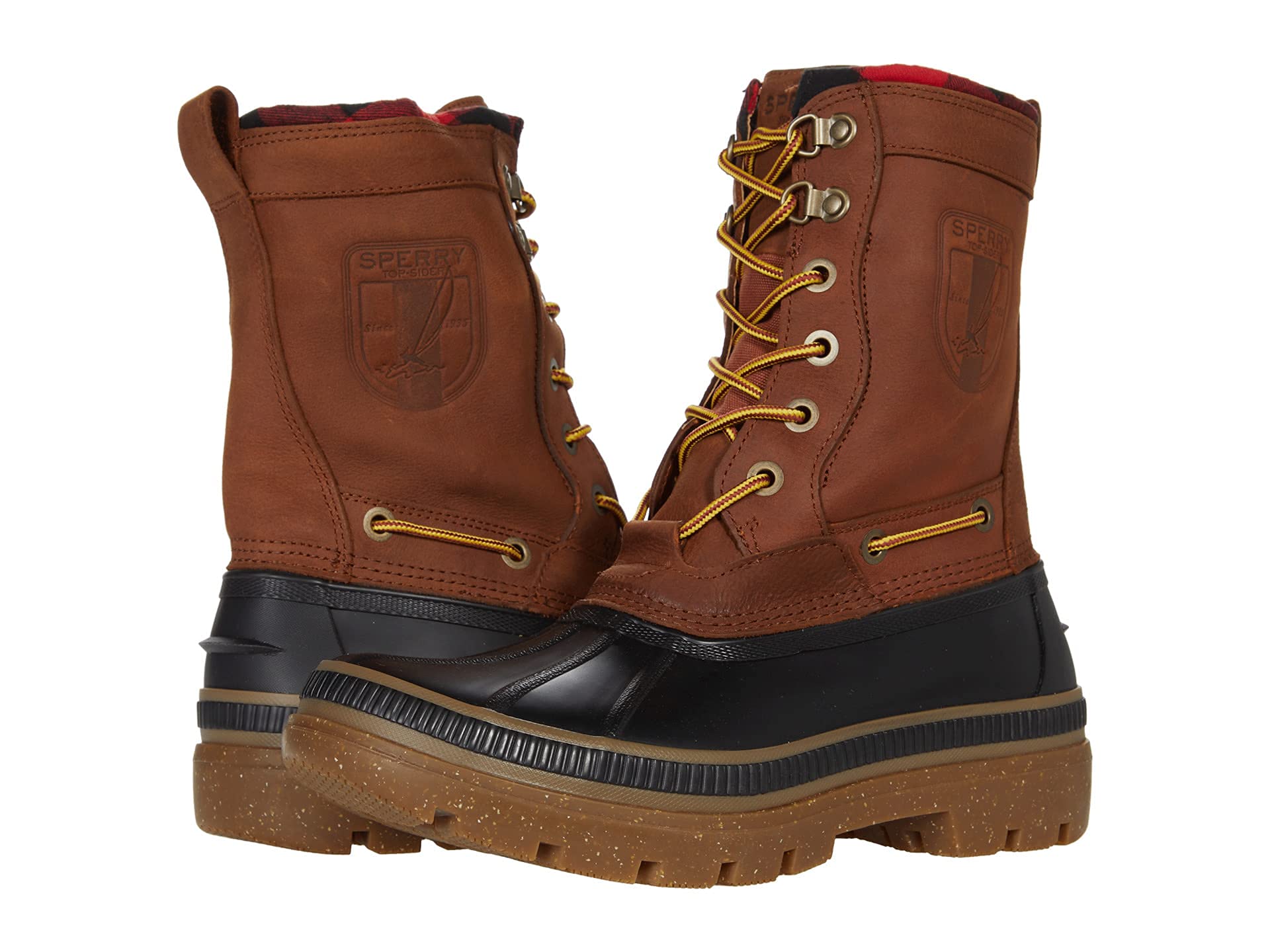 Sperry Men's Ice Bay Tall Snow Boots - Waterproof Winter Boots for Men, Slip-Resistant & Insulated for Hiking, Snowshoeing & Cold Weather Outdoor Activities