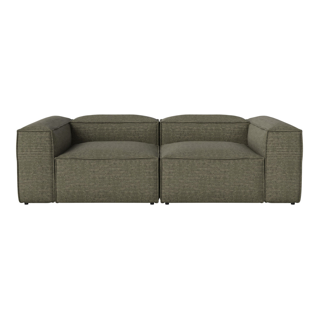 Cosima 2-Seater Sofa - Modern Fabric Loveseat for Small Spaces | Perfect for Living Room, Apartment & Office Waiting Area