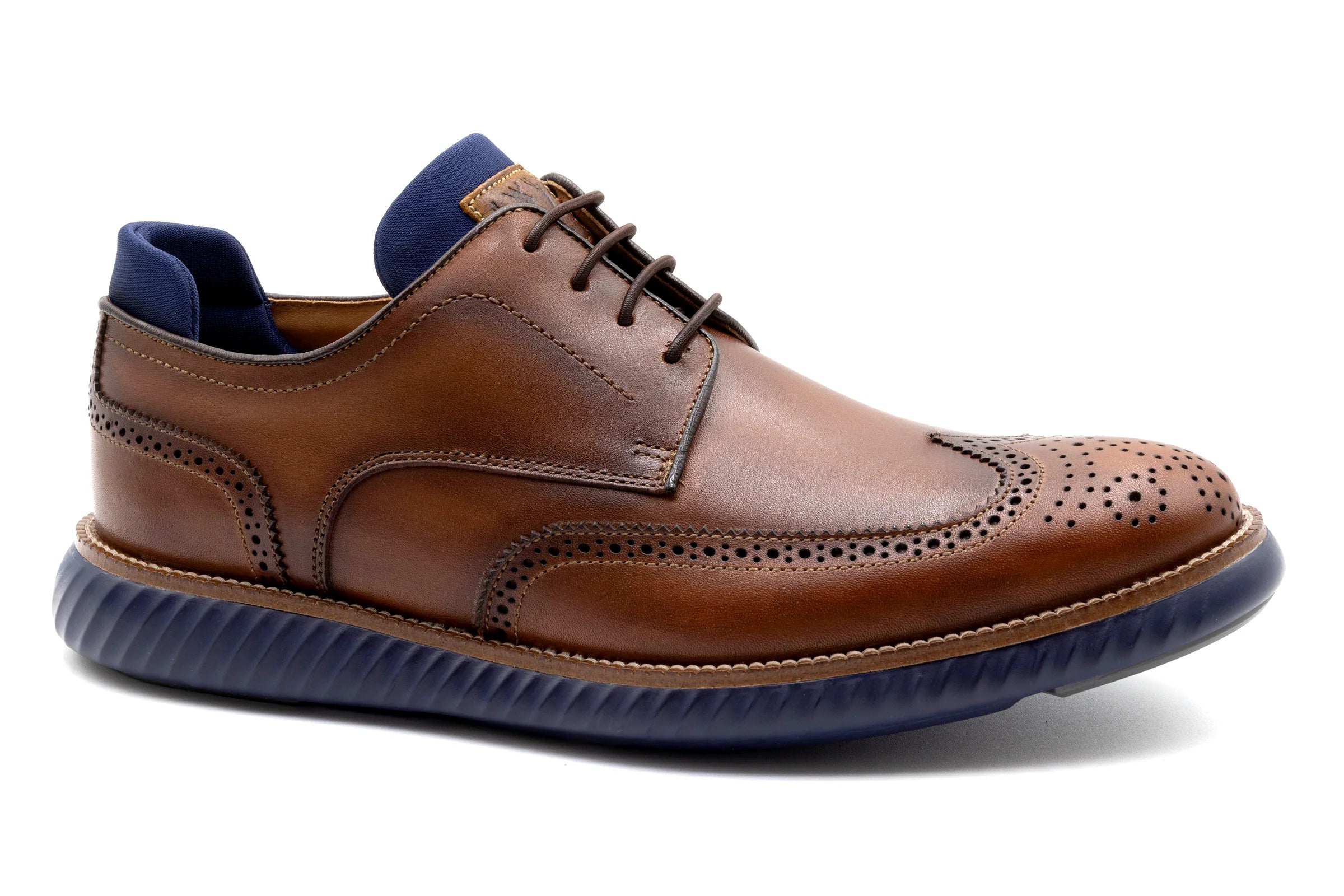 Martin Dingman CountryAire Wingtip Men's Dress Shoes - Classic Oxford Style for Business, Office & Formal Occasions