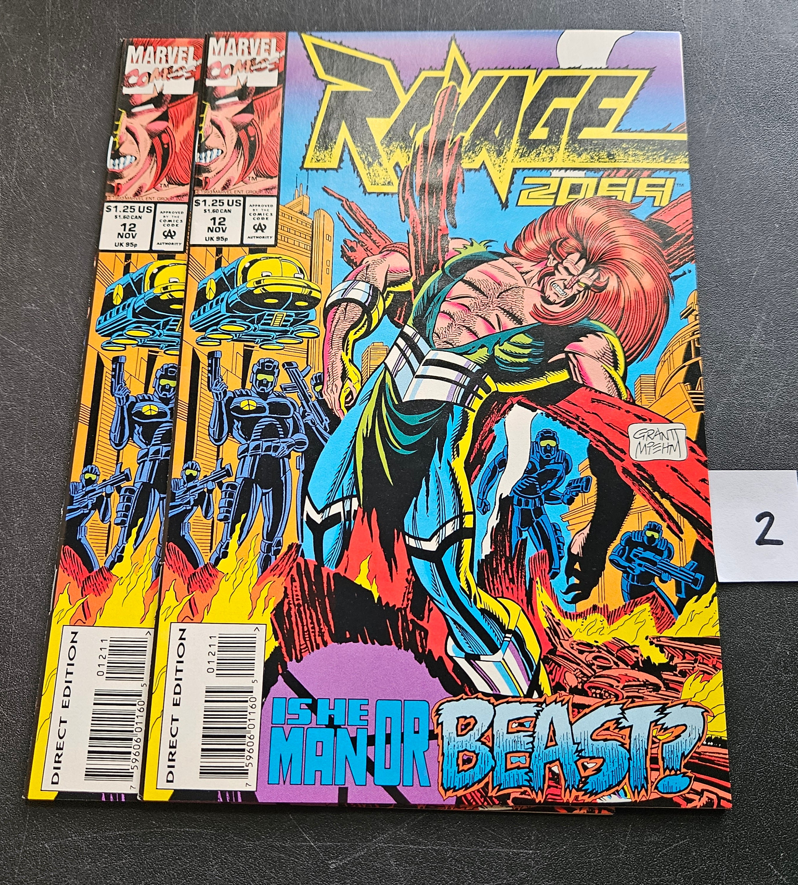 Ravage 2099 #12: Nature of the Beast - November 1993 Marvel Comic Book | Collectible Superhero Graphic Novel for Fans & Investors | Perfect for Comic Collections, Gifts, and Display