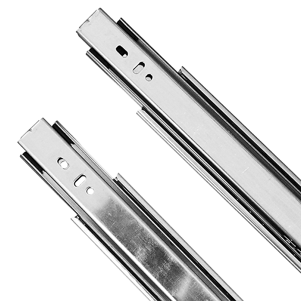 10 Pairs 500mm Soft Close Full Extension Ball Bearing Drawer Slides - Smooth Gliding for Kitchen Cabinets, Wardrobes & Office Furniture