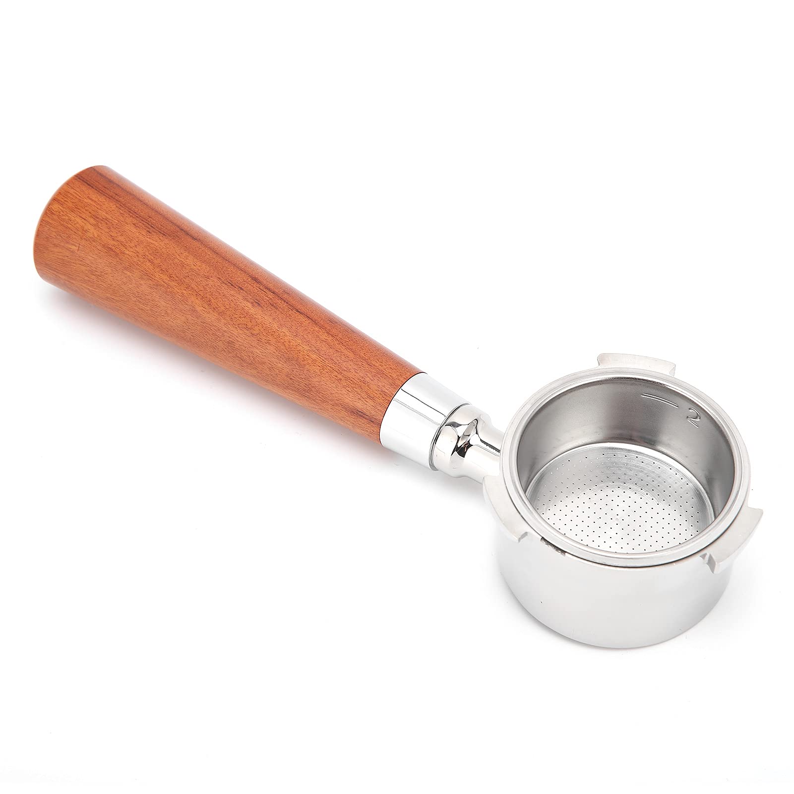 Premium 51mm Rosewood Coffee Portafilter - Lightweight & Sturdy Espresso Machine Handle for Bar, Coffee Shop & Home Use - Perfect for Baristas & Coffee Enthusiasts