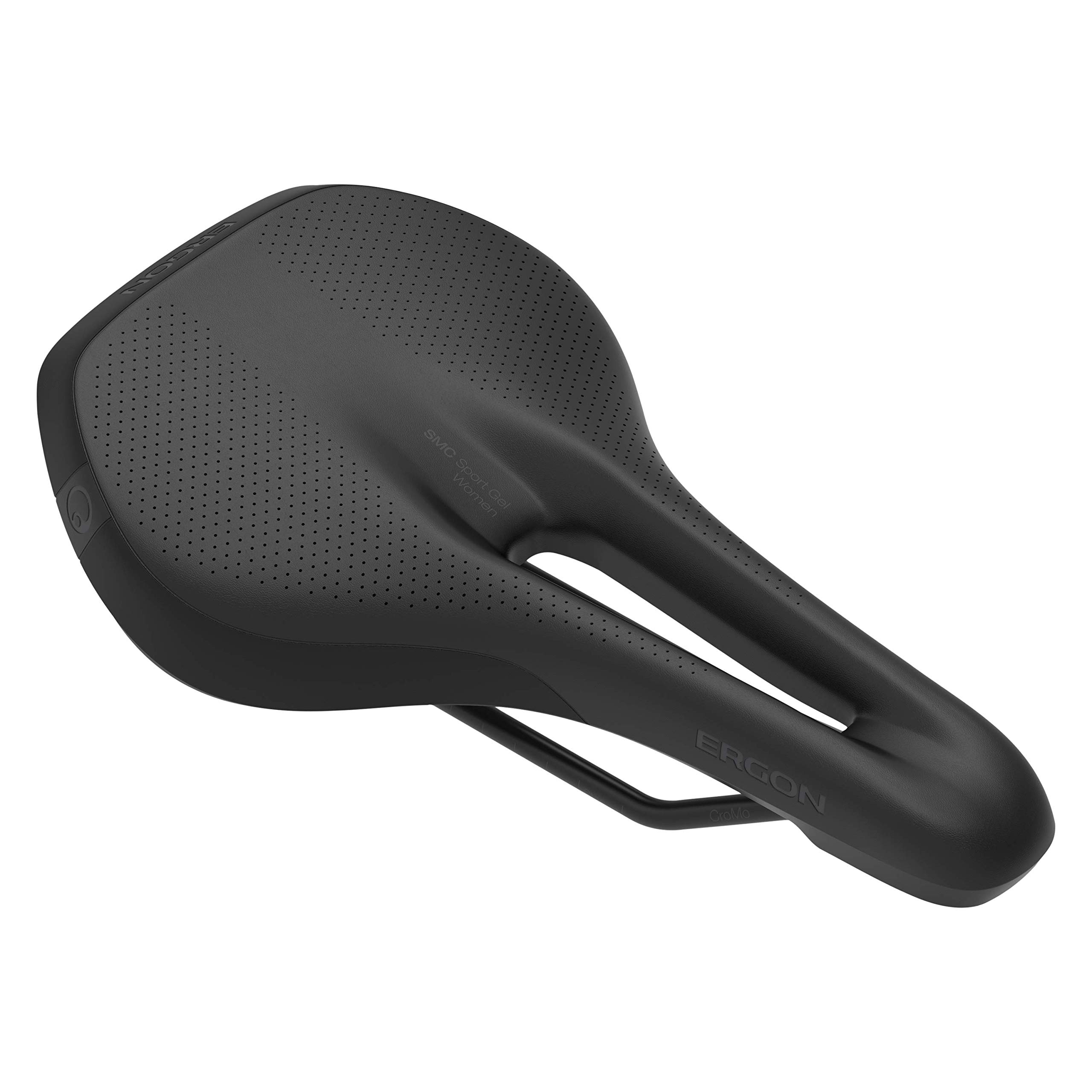 Ergon SMC Sport Gel Women's Bike Saddle - Comfortable Cycling Seat for Road & Mountain Bikes - Perfect for Long Rides, Commuting & Fitness Training