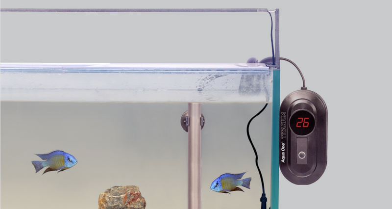 Aqua One TH Titanium Heater 500W - Reliable Submersible Fish Tank Heater for Aquariums | Perfect for Tropical Fish, Saltwater & Freshwater Tanks | Energy Efficient & Durable Heating Solution
