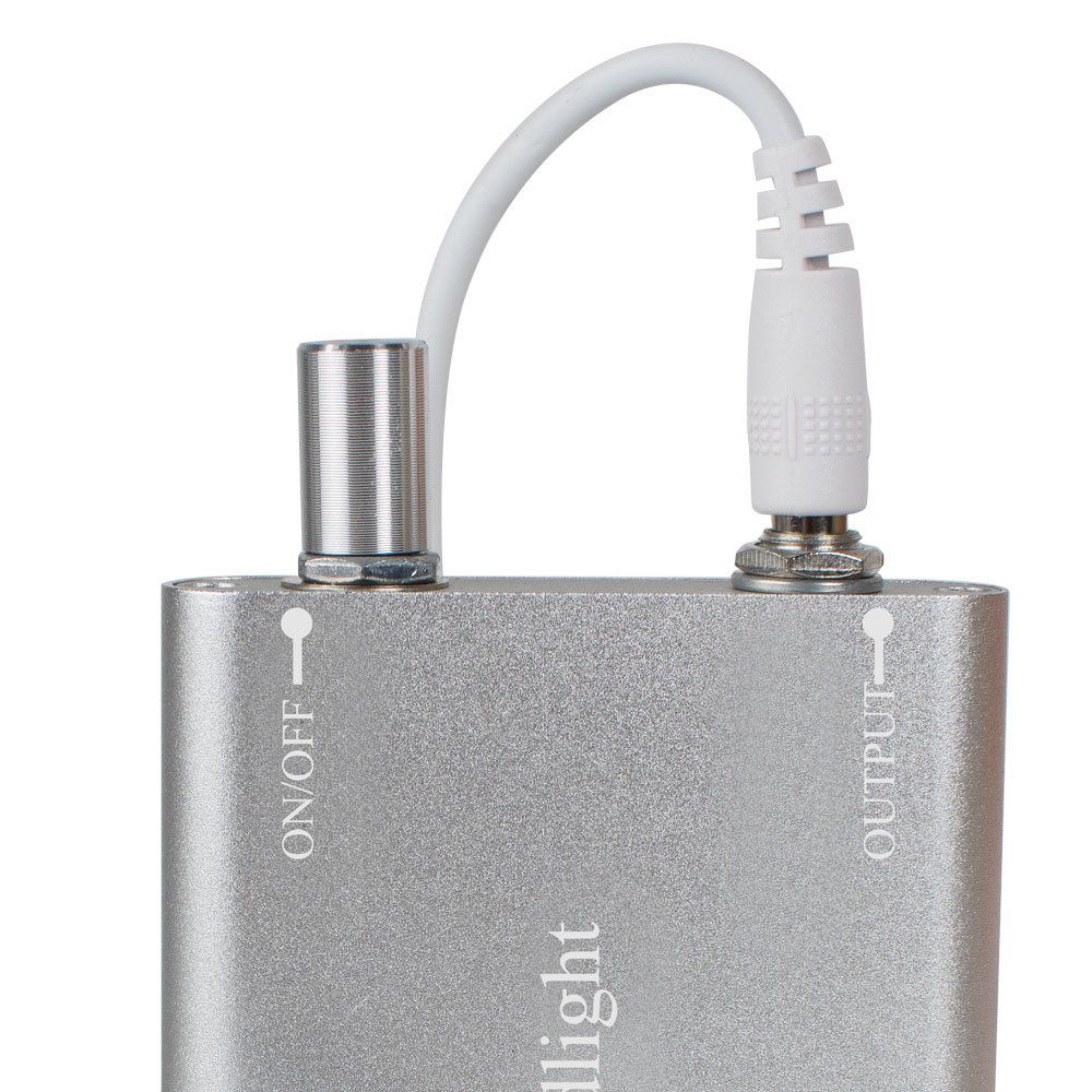 Silver LED Dental Head Light - Portable Headlamp for Surgical & Medical Procedures | Perfect for Dentists, Surgeons & Loupe Users | Ideal for Dental Exams, Surgeries & Precision Work