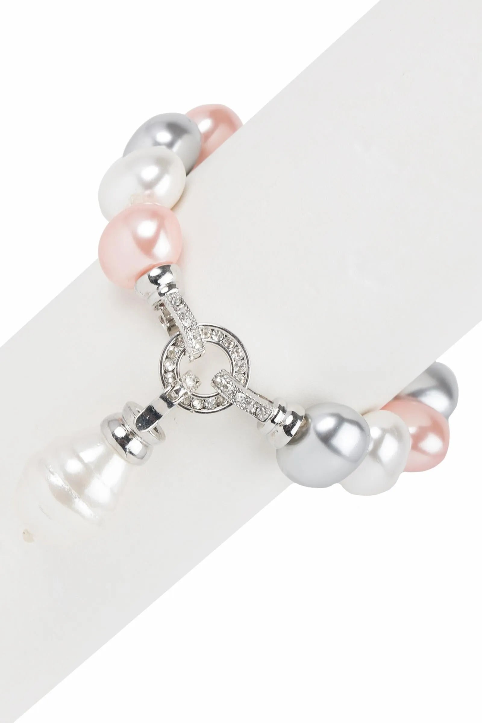 Elegant Neapolitan Pearl Bracelet for Women - Handmade Genuine Pearl Jewelry Gift for Birthday, Anniversary & Special Occasions