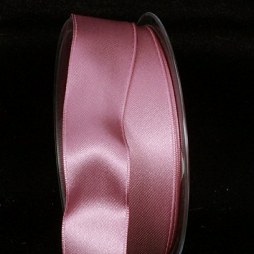 Mauve Purple Double Sided Wired Craft Ribbon - 1 Inch x 44 Yards for Gift Wrapping, Floral Arrangements, DIY Projects & Home Decor