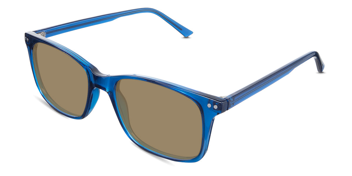 Uriel Men's Prescription Sunglasses for Driving, Outdoor & Sports - UV Protection Polarized Glasses for Men with Clear Vision