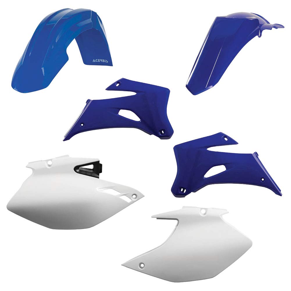 Acerbis Plastic Kit 11 Blue 2106880215 - Dirt Bike Replacement Parts for Yamaha Honda Kawasaki - Perfect for Off-Road Racing & Trail Riding