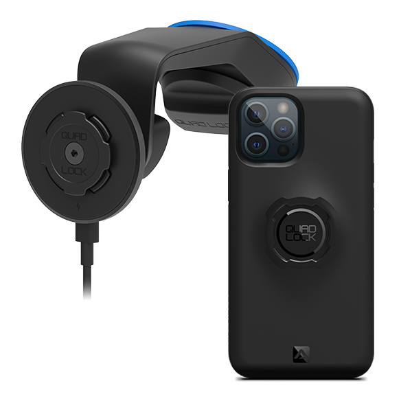 Premium Car Kits for iPhone - Durable Car Mount, Charger & Organizer Set - Perfect for Commuting, Road Trips & Hands-Free Driving