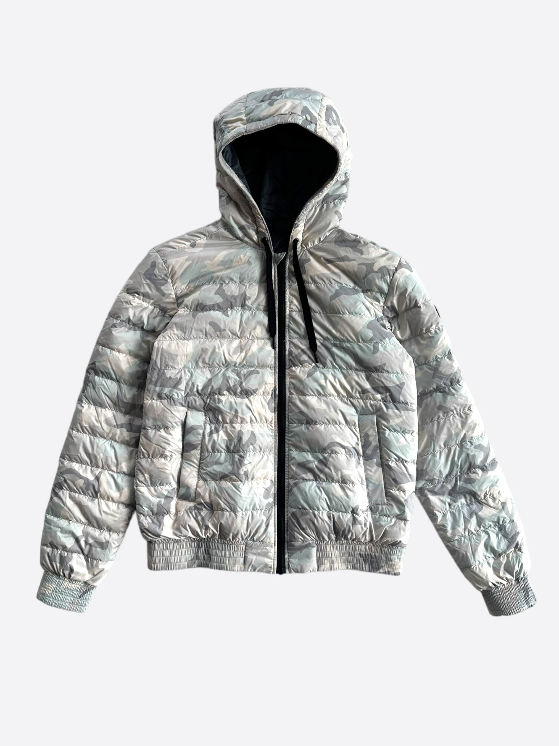 Canada Goose Sydney Black Label Men's Ice Camouflage Parka - Winter Waterproof Down Jacket for Extreme Cold Weather | Outdoor Activities & Urban Style