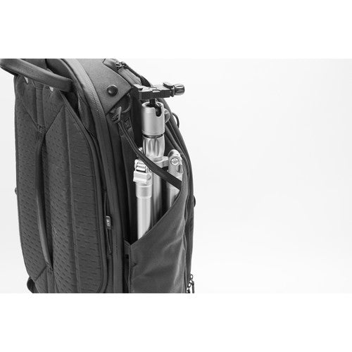 Peak Design 45L Travel Backpack - Waterproof Hiking Backpack for Men & Women - Durable Carry-On Backpack for Air Travel, Camping & Outdoor Adventures (Black)
