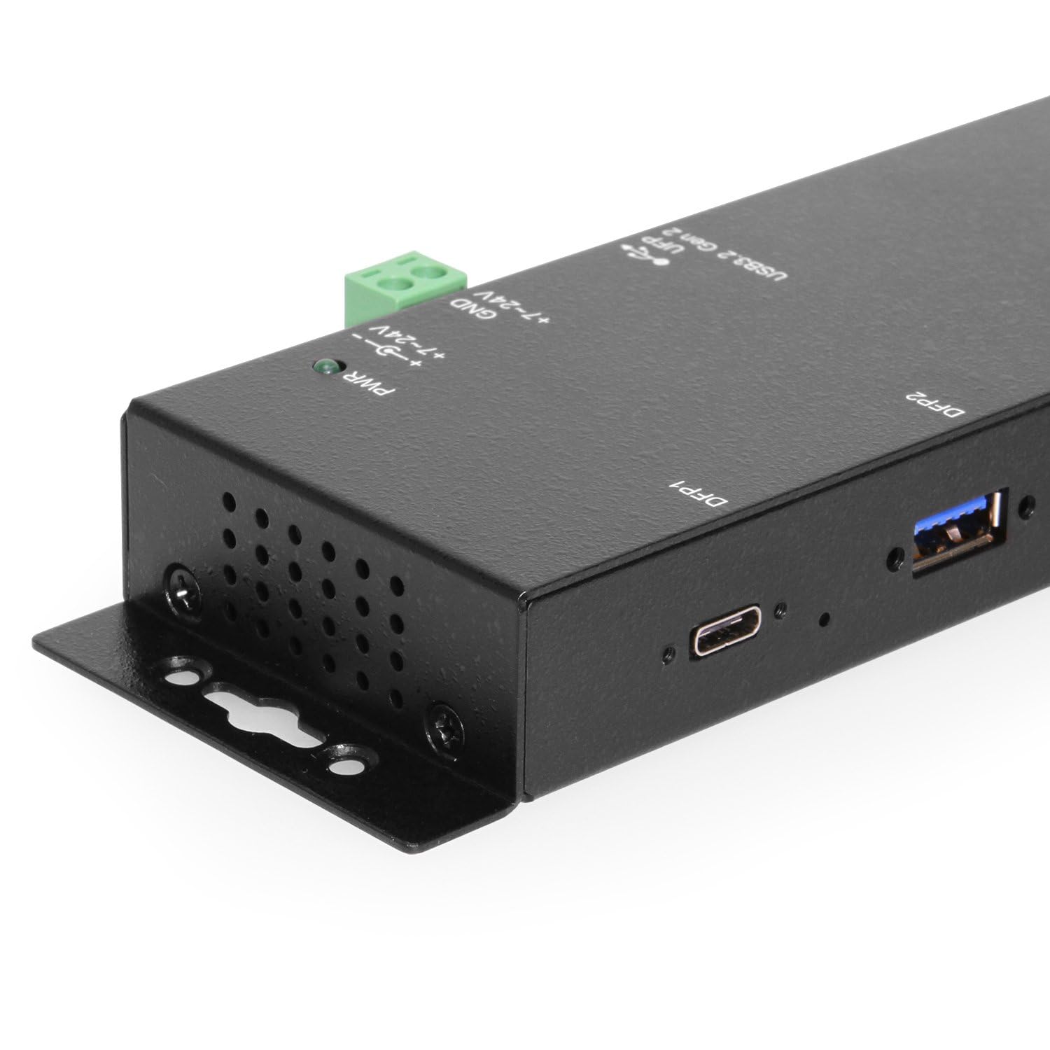 4-Port USB 3.2 Hub with 2 USB-C & 2 USB-A Ports | 15KV ESD Surge Protection | High-Speed Data Transfer | Perfect for Laptop, Desktop, Gaming & Office Setup