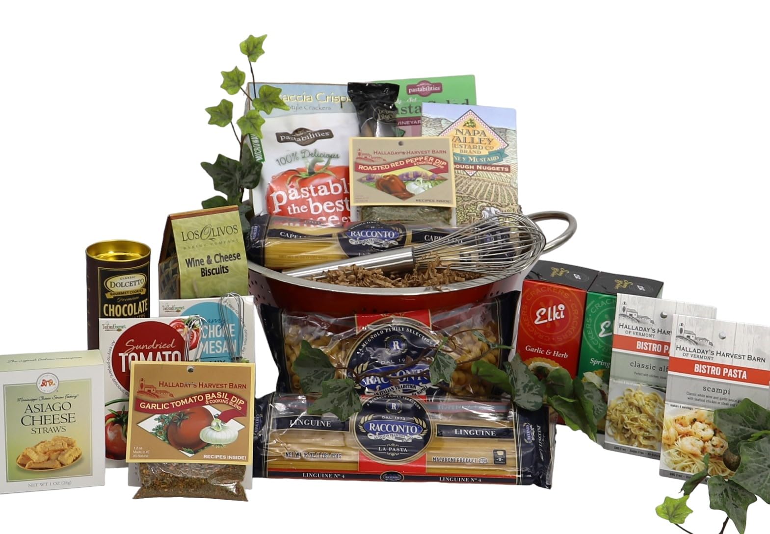 Premium Italian Christmas Gift Basket - Extra Large Holiday Food Basket with Authentic Italian Treats | Festive Edible Gifts for Families, Friends & Coworkers | Perfect for Holiday Parties, Office Gifts & Christmas Celebrations