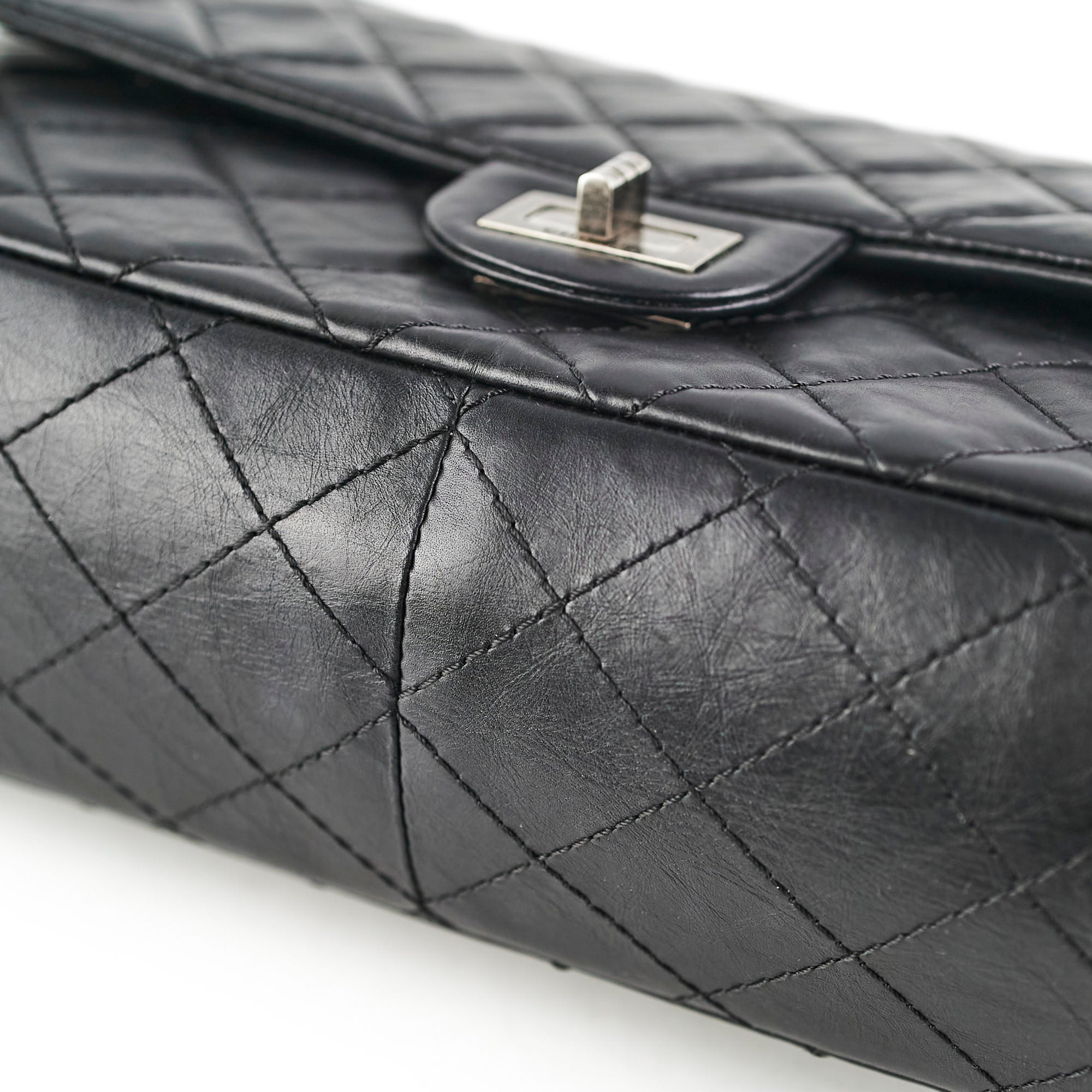 Chanel Reissue 226 Black Calfskin Leather Handbag - Series 18 Luxury Shoulder Bag for Women | Perfect for Work, Evening Events & Fashion Outings
