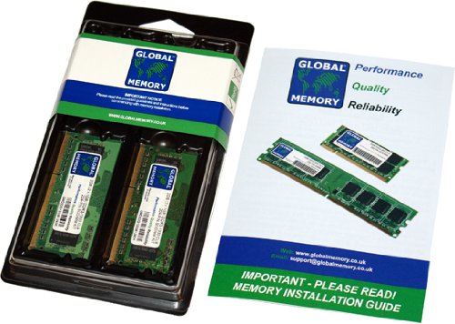 4GB (2x2GB) DDR3 Laptop RAM 1066/1333/1600MHz SODIMM Memory Kit - Upgrade for HP, Dell, Lenovo Notebooks - Perfect for Gaming, Office Work & Multitasking