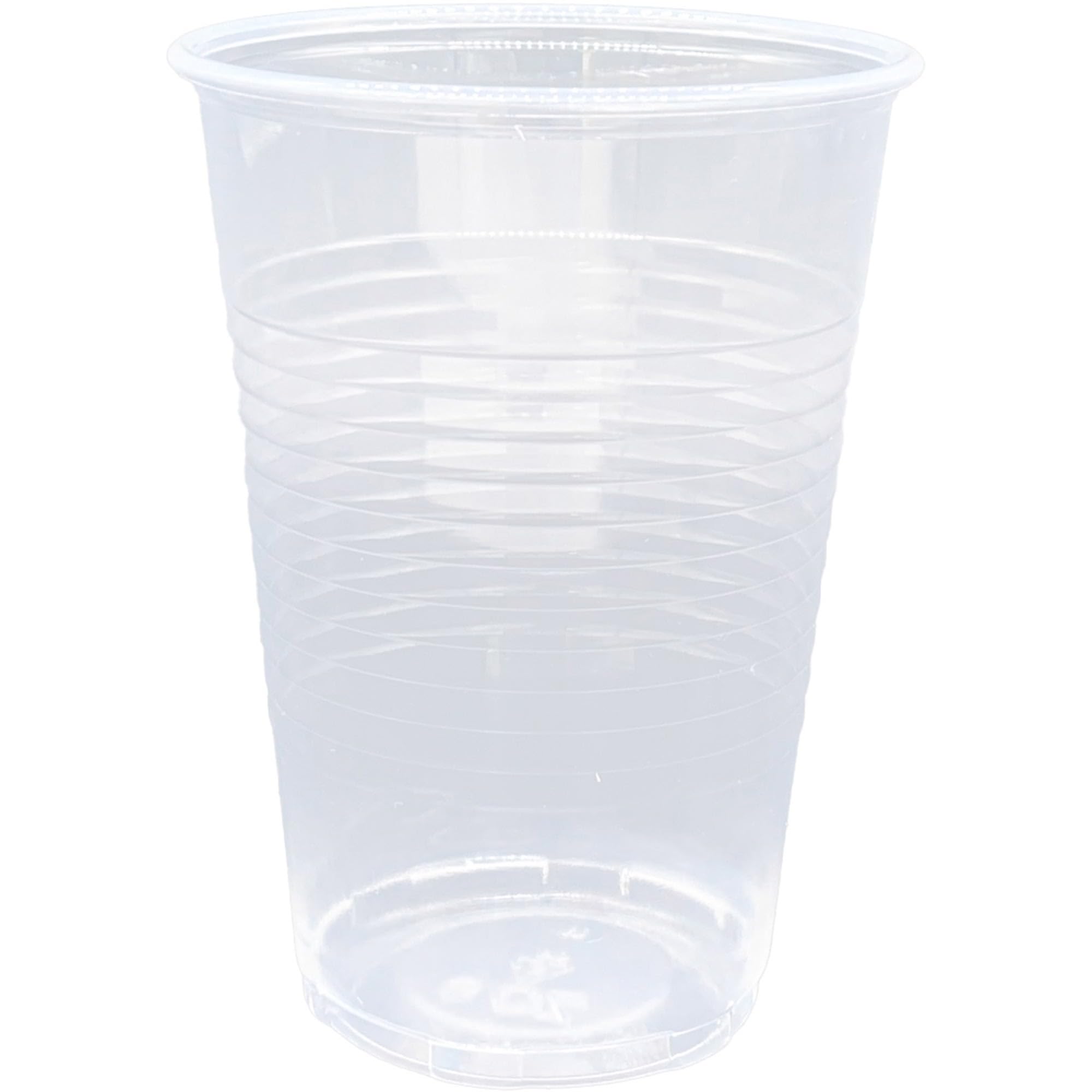 Genuine Joe 9oz Clear Plastic Cups - Bulk Pack of 2400 Disposable Drink Cups for Parties, Events & Catering | BPA-Free Translucent Beverage Glasses for Soda, Juice & Cocktails