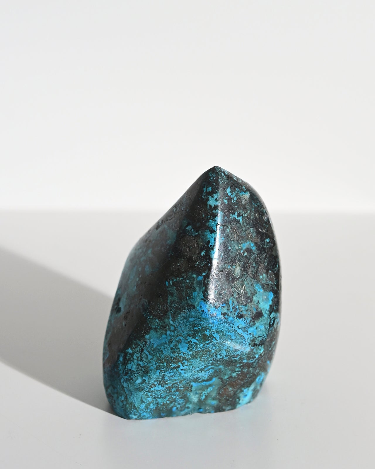 Natural Peruvian Chrysocolla Freeform Stone - Healing Crystal for Jewelry Making, Meditation & Home Decor | Handcrafted Spiritual Gemstone