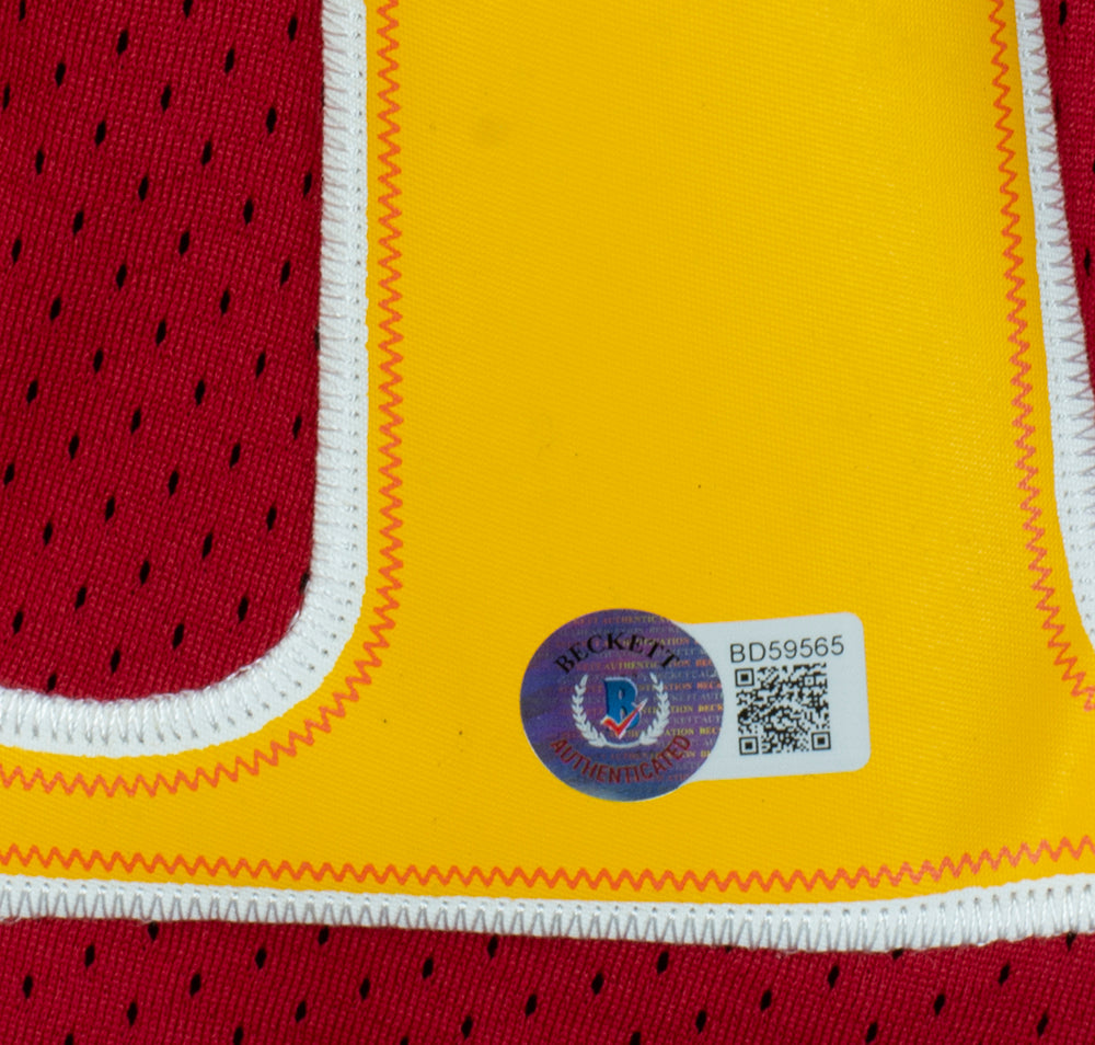 Dominique Wilkins Autographed Atlanta Hawks Adidas Hardwood Classics Jersey - Authentic Signed NBA Basketball Memorabilia - Perfect for Collectors, Fans, and Sports Decor