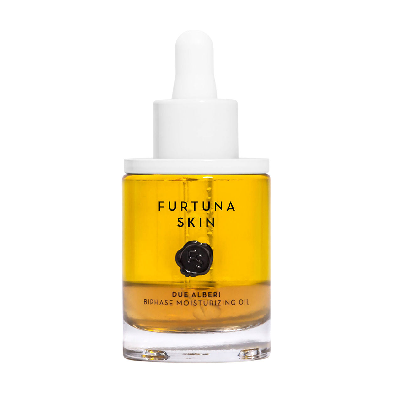 Due Alberi Biphase Moisturizing Face Oil - Hydrating & Nourishing Dry Skin - Day & Night Facial Treatment for Glowing Complexion | Perfect for Daily Skincare Routine & Makeup Prep