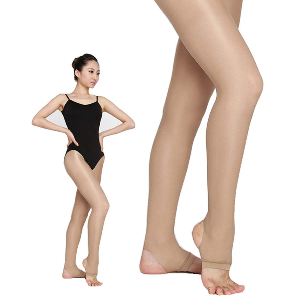 Ultra Sheer Pantyhose Tights for Women & Girls - Nylon Ballet Dance Stockings with Shimmer Finish | Perfect for Ballet, Dance Performance, Everyday Wear and Special Occasions