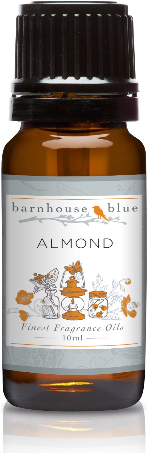 Barnhouse 10ml Almond Premium Grade Fragrance Oil - Aromatherapy Scented Oil for Diffusers, Candles & Soap Making