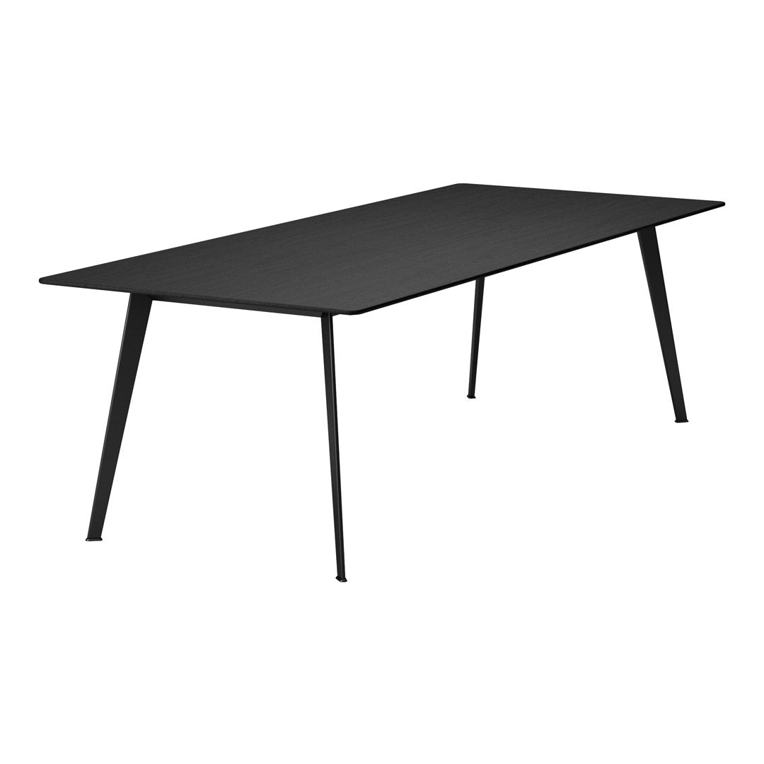 JW Modern Rectangular Dining Table - Solid Wood Kitchen Table for 6 - Perfect for Family Dinners & Entertaining Guests