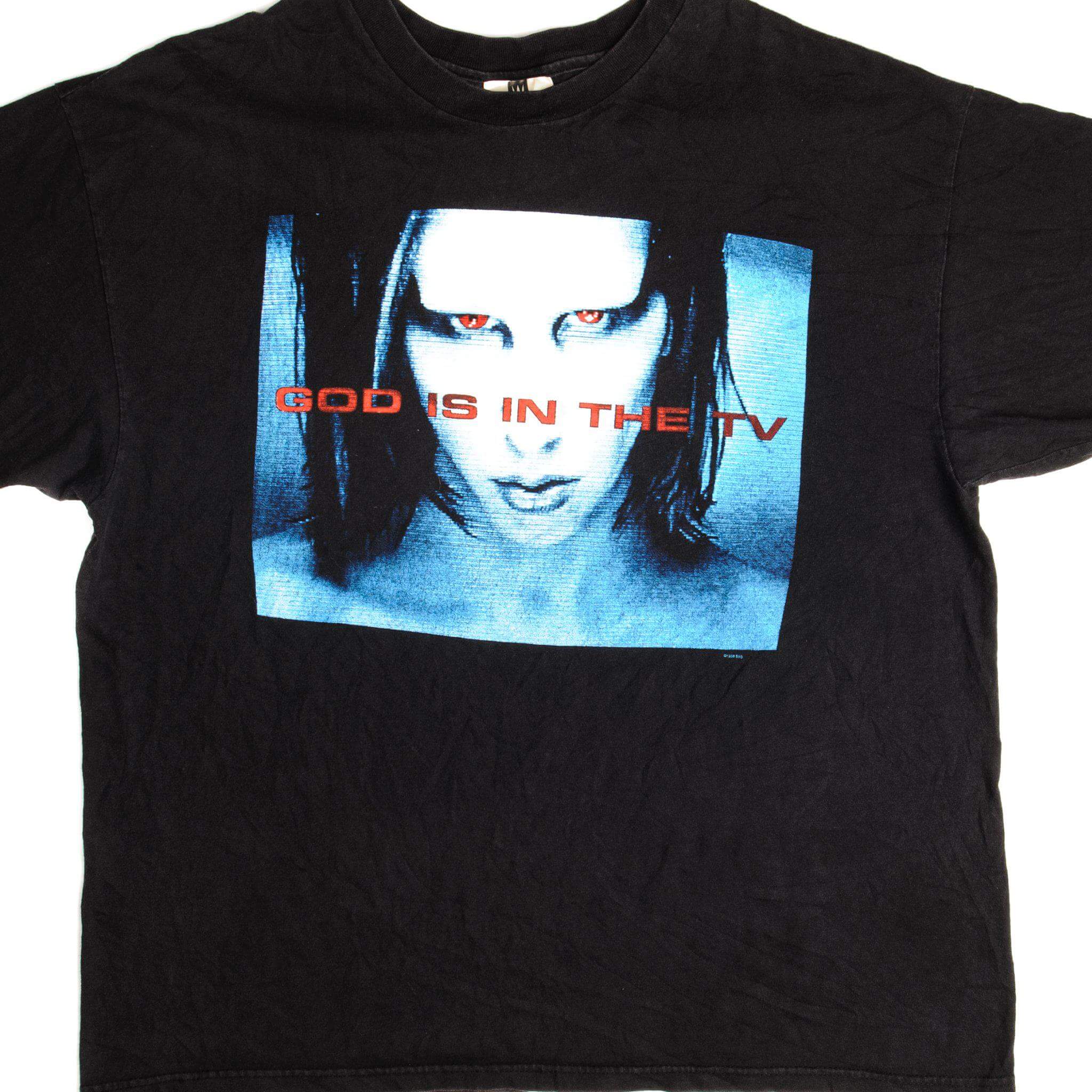 Vintage Marilyn Manson 1998 Tour T-Shirt - XL Size - Classic Rock Band Tee for Concerts & Collectors