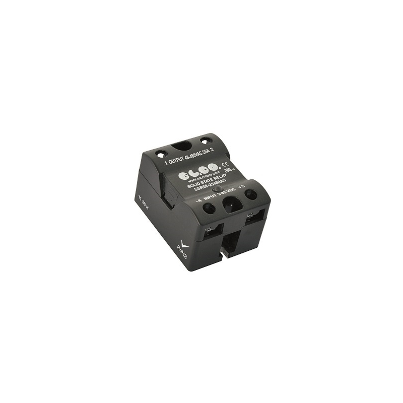 Ascaso 40A Solid State Relay - High Power SSR for Industrial Automation, HVAC Systems & Electrical Control Panels | Durable & Reliable Switching Solution