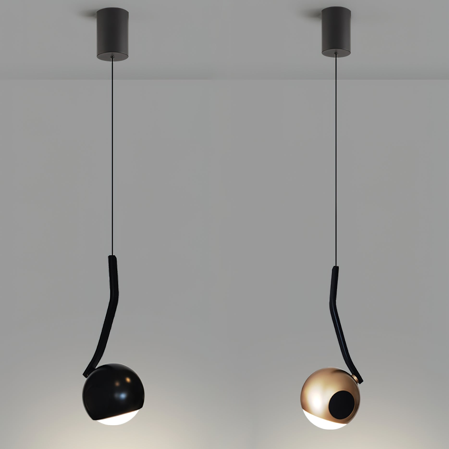 Chalfis Modern Pendant Light - Elegant Hanging Lamp for Kitchen Island, Dining Room, and Living Room Decor - Energy Efficient LED Lighting Fixture
