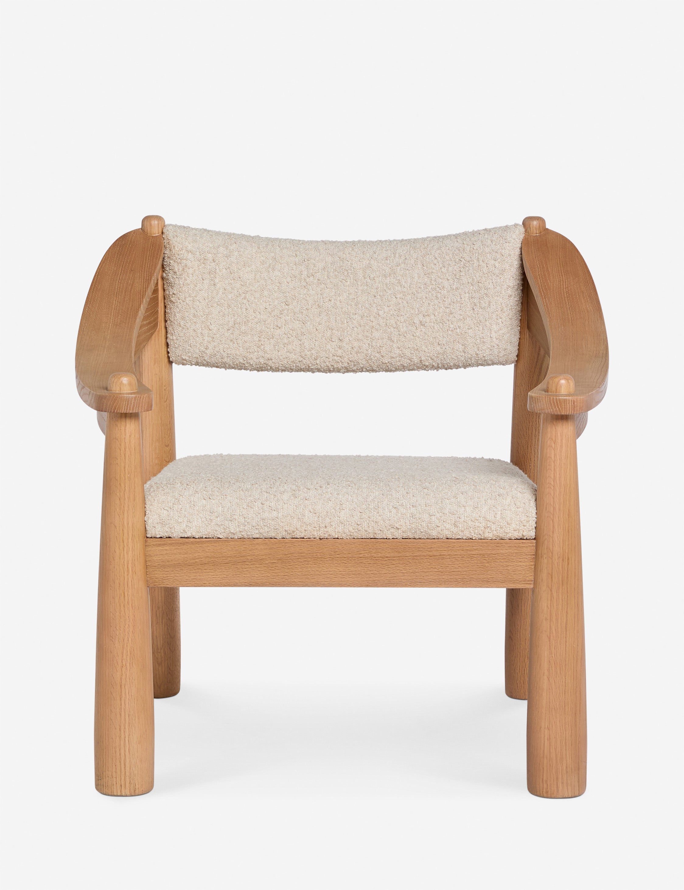 Delise Accent Chair - Modern Upholstered Lounge Chair for Living Room, Bedroom & Office - Comfortable Reading Chair with Sturdy Metal Legs