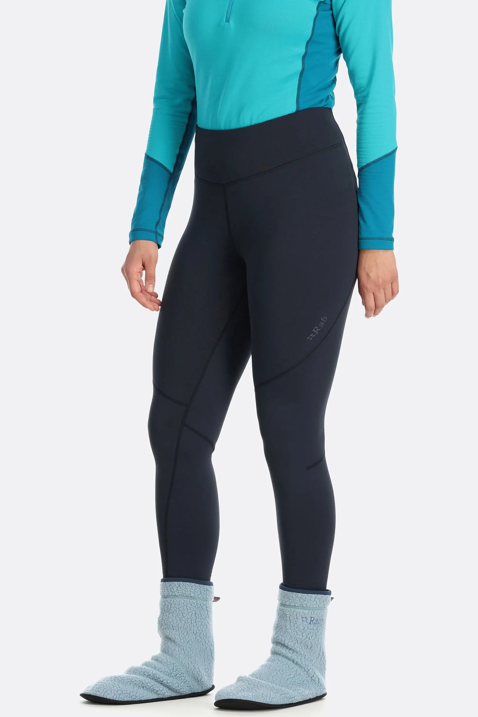QBL 45 Women's Conduit Tights - High-Performance Compression Leggings for Running, Yoga & Workouts | Breathable & Moisture-Wicking Activewear