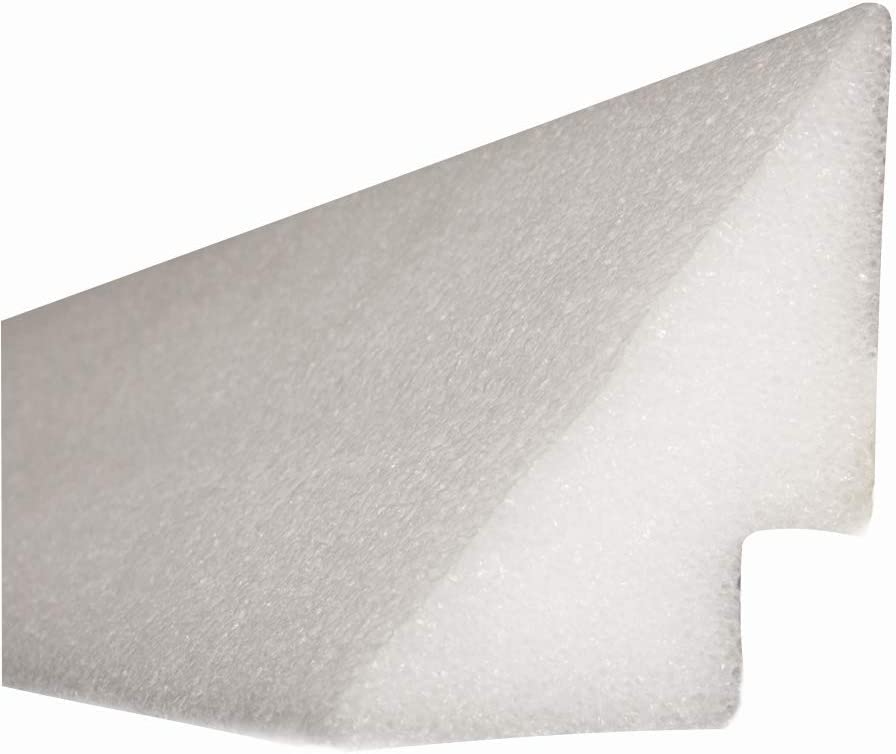 Horizon 48 Inch Peel and Stick Pool Cove for 21' Round Above Ground Pools - White Pool Liner Protection (17-Pack) | Easy Installation for Inground & Above Ground Swimming Pools