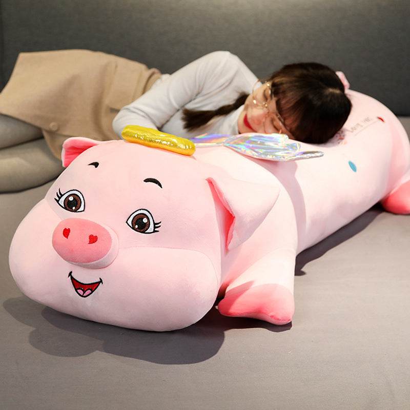 Jumbo Cute Piggy Plush Stuffed Animal - Extra Large Soft Plush Toy for Kids, Girls & Boys, Perfect for Cuddling, Gifts, Nursery Decor & Birthday Presents