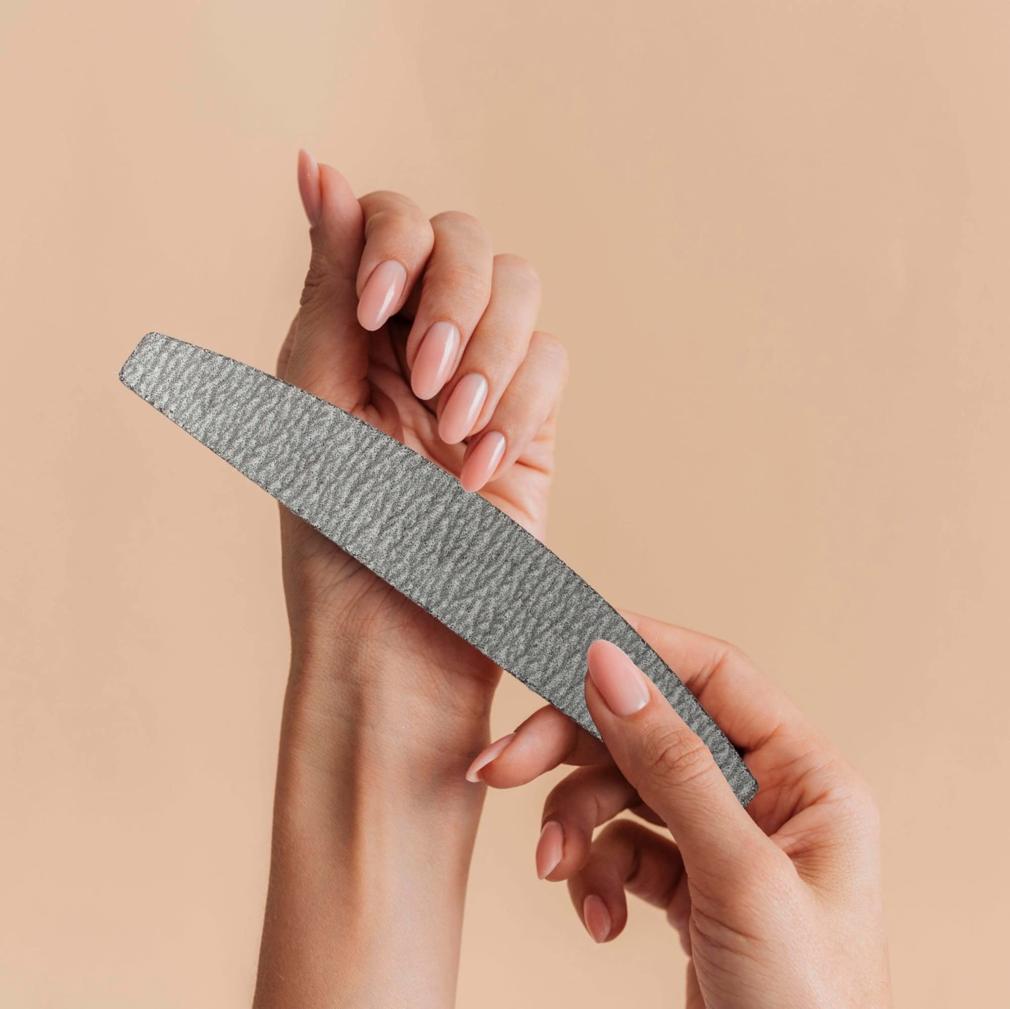 Lick Double Sided Washable Nail File for Acrylic & Natural Nails - Reusable Manicure Tool for Home & Professional Salon Use