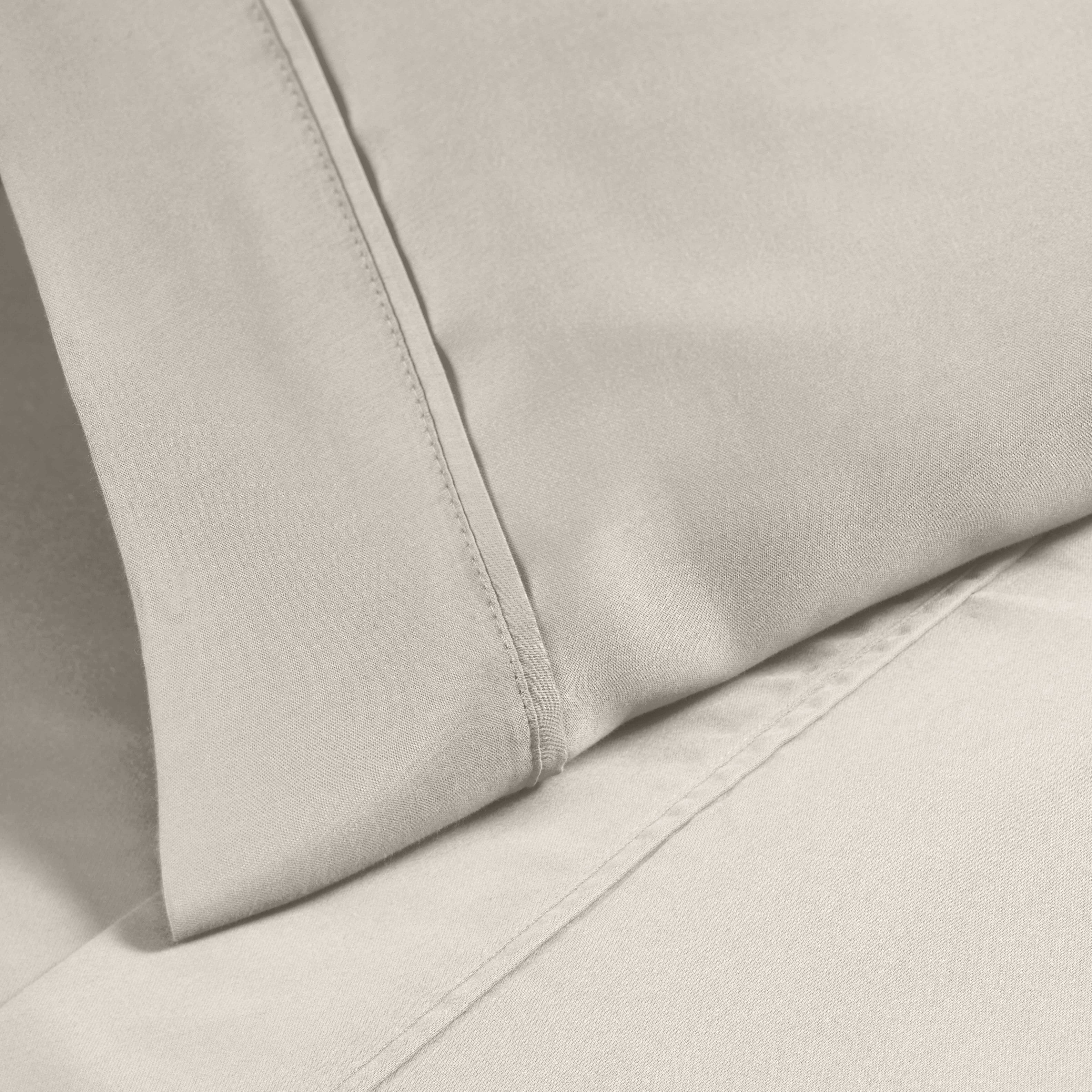 1200 Thread Count Cotton Rich Solid Deep Pocket Bed Sheet Set - Queen Size, Ultra Soft & Breathable - Perfect for Luxury Hotels, Guest Rooms & Master Bedrooms