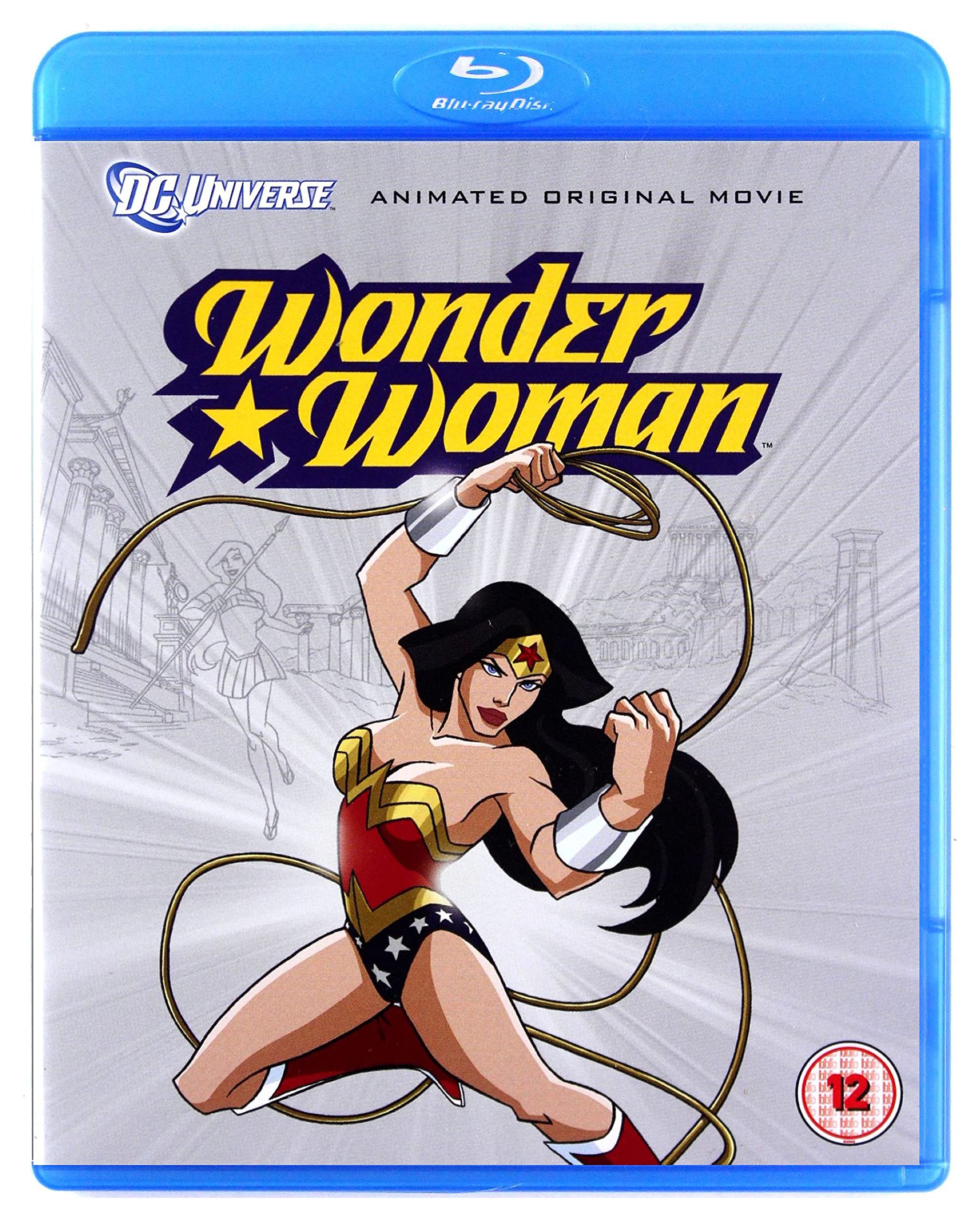 Wonder Woman Blu-ray Movie [Region Free] - Action, Adventure, Superhero Film for Home Entertainment & Movie Nights