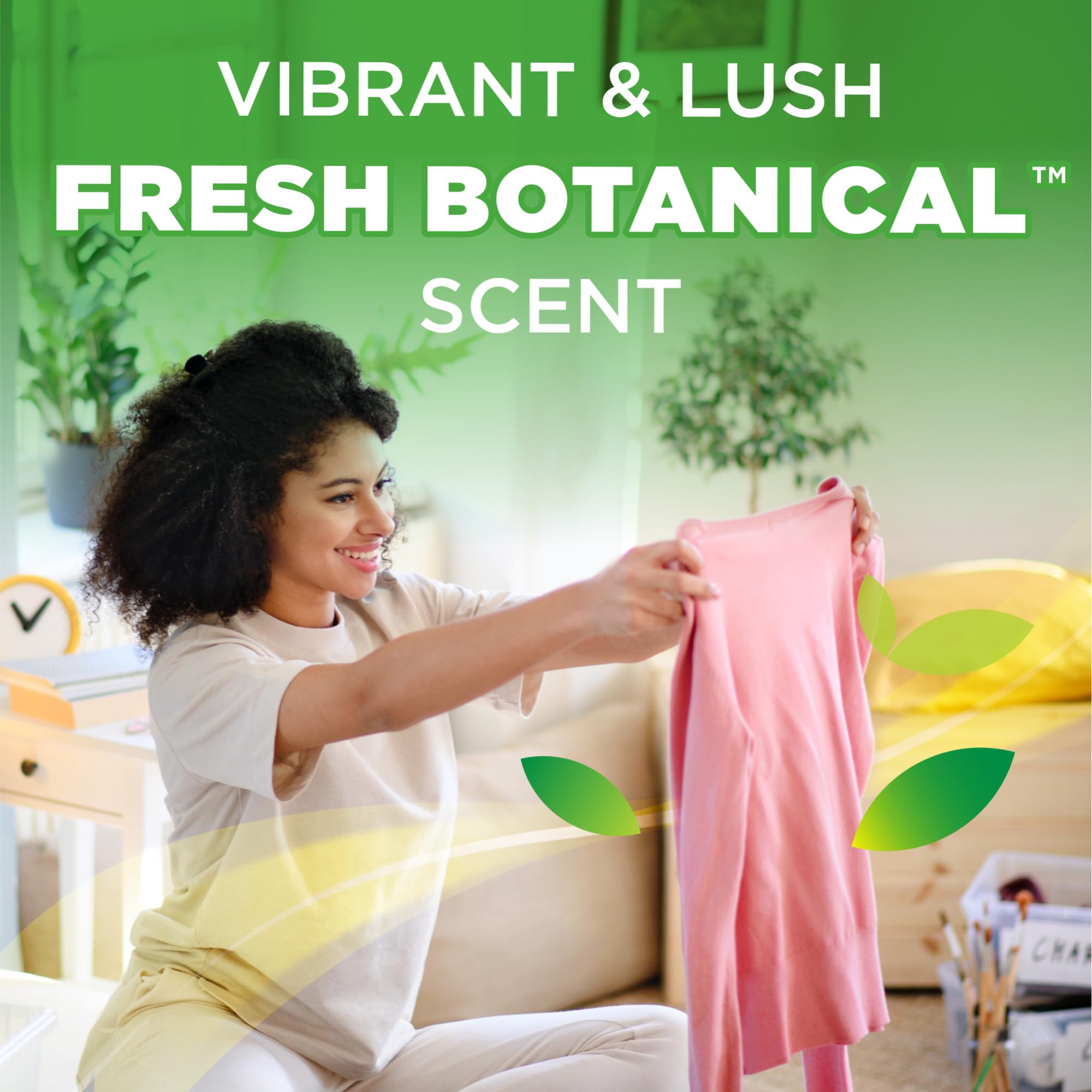 ARM & HAMMER Odor Blasters In-Wash Scent Booster, Fresh Botanical - 24 Oz | Laundry Detergent Enhancer for Long-Lasting Fragrance | Perfect for Gym Clothes, Workout Gear & Musty Fabrics