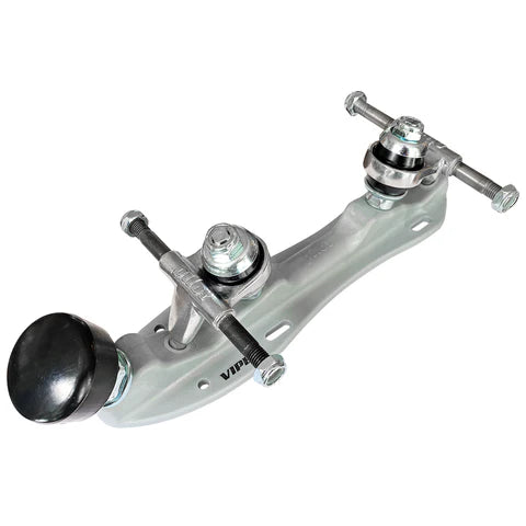 Viper Nylon Silver Quad Skate Plate - Lightweight & Durable Roller Derby & Artistic Skating Plate for Enhanced Performance