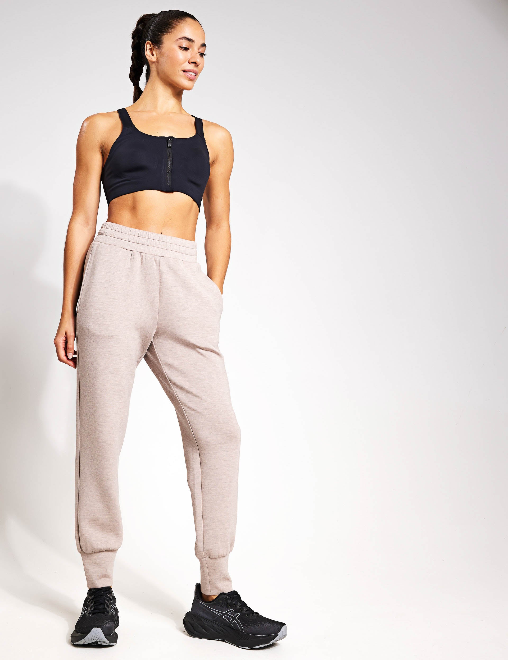 Slim Fit Cuff Pants for Women - 27.5