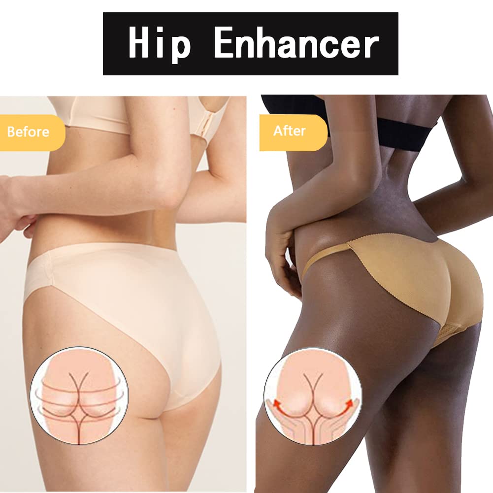 Best Butt Lifting Panties for Women - Seamless Padded Underwear with Adjustable Lift for Bigger Butt | Perfect for Workout, Date Night & Everyday Wear