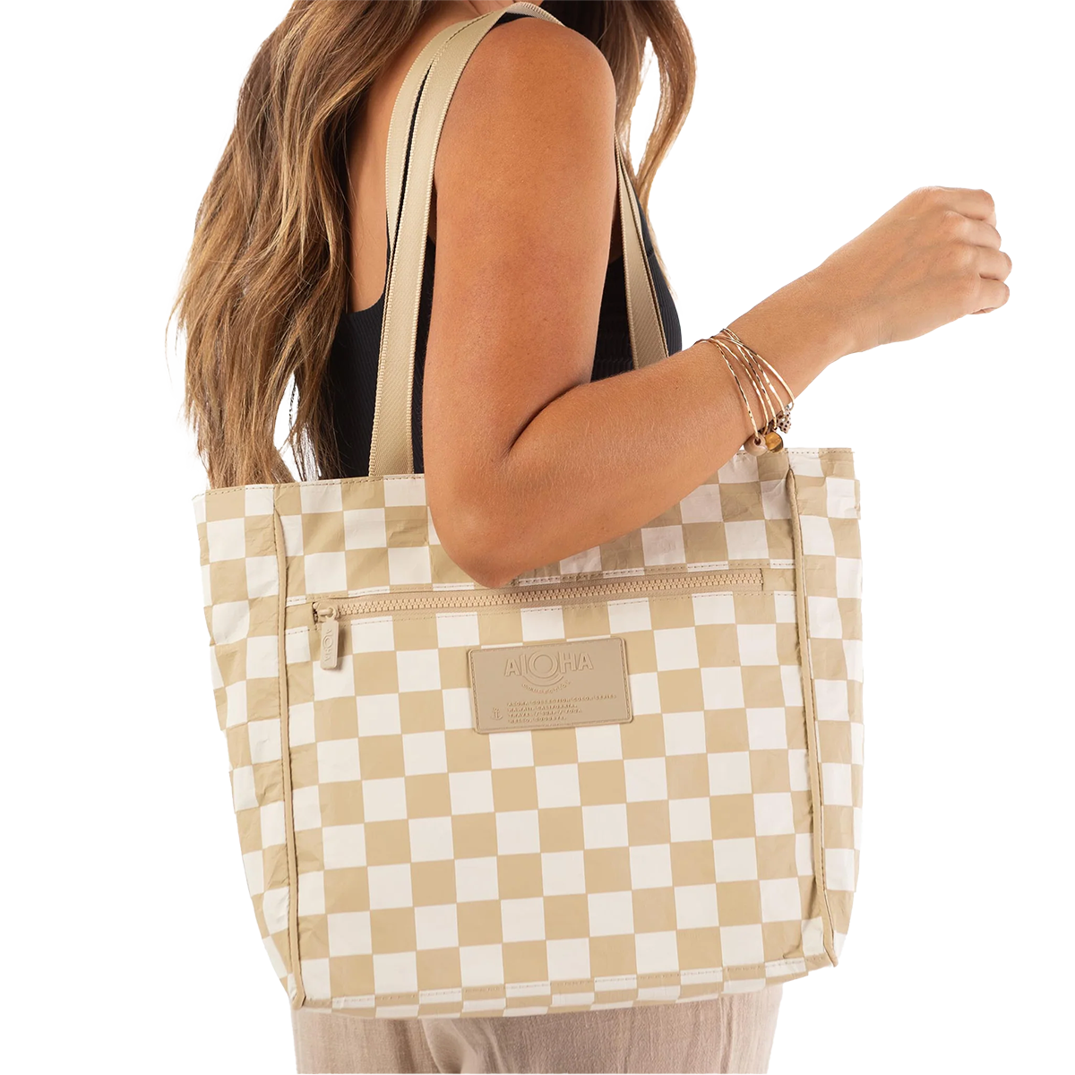 Checkmate Go To Tote Bag - Stylish & Durable Canvas Tote for Women - Perfect for Work, Gym, Shopping & Travel Accessories