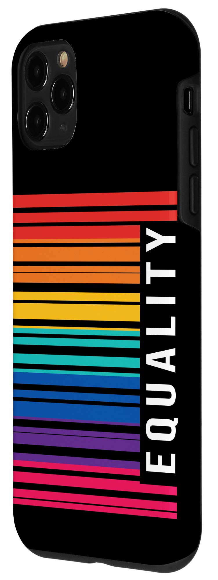 iPhone 11 Pro Case - LGBT Pride Rainbow Design Protective Phone Cover for LGBTQ+ Community | Perfect for Pride Events, Daily Use & Showing Support