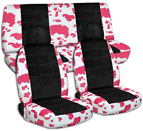 Pink-White Cow & Black