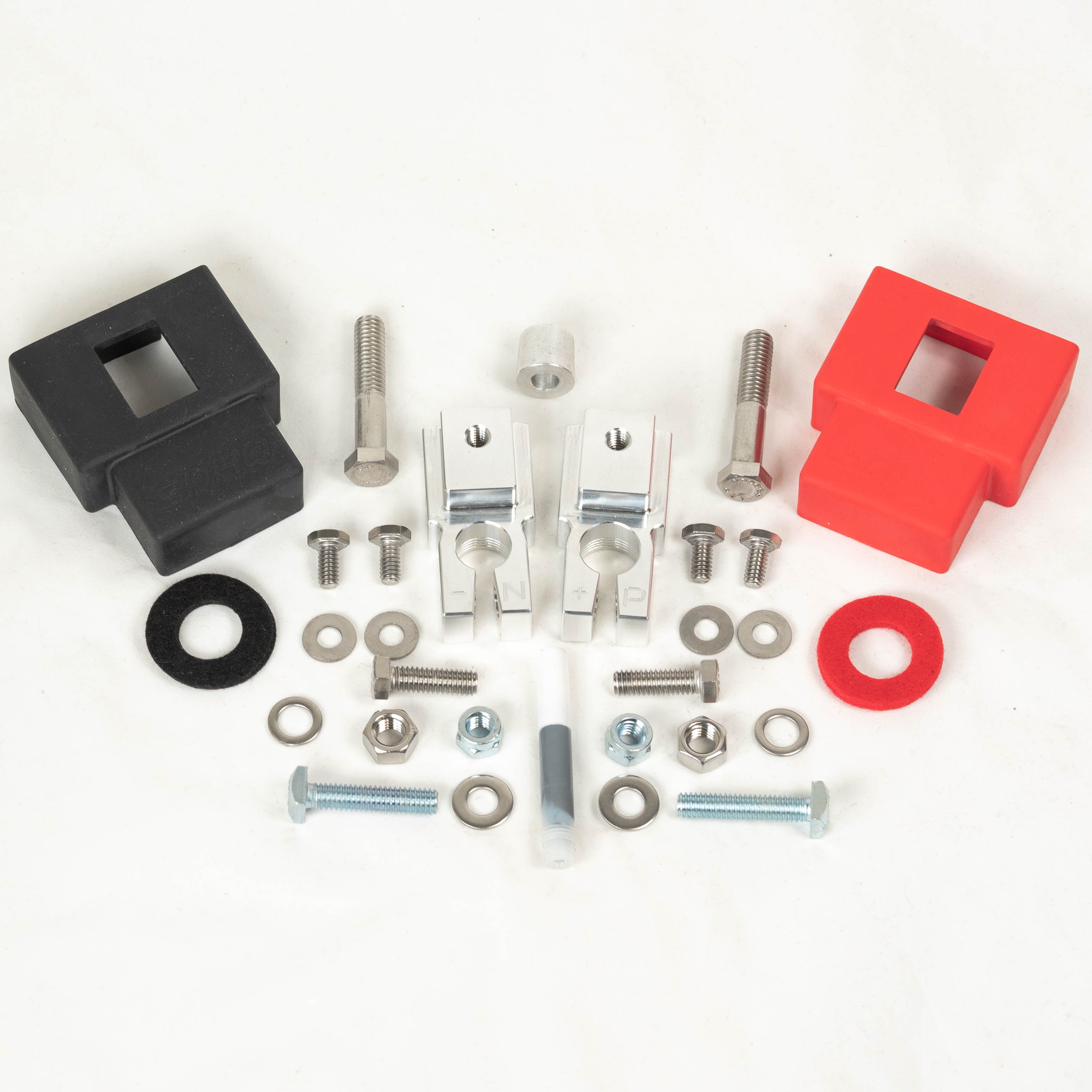 2022 Ford F250 F350 Super Duty SDHQ Billet Single Battery Terminal Kit - Heavy Duty Truck Battery Upgrade for Off-Road & Towing