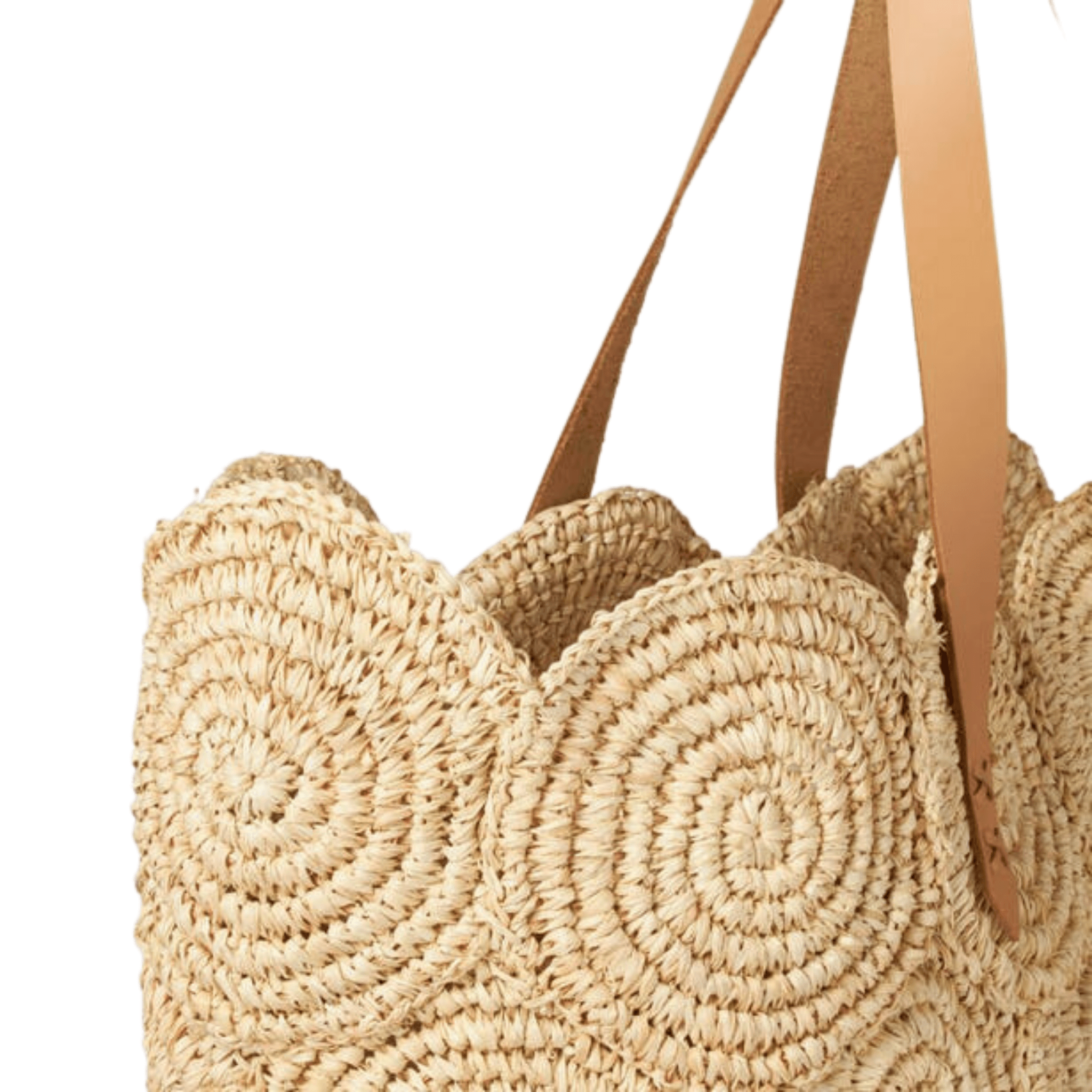 Blair Woven Raffia Beach Bag - Stylish Straw Tote for Women, Summer Vacation, Pool Party & Outdoor Travel Accessories