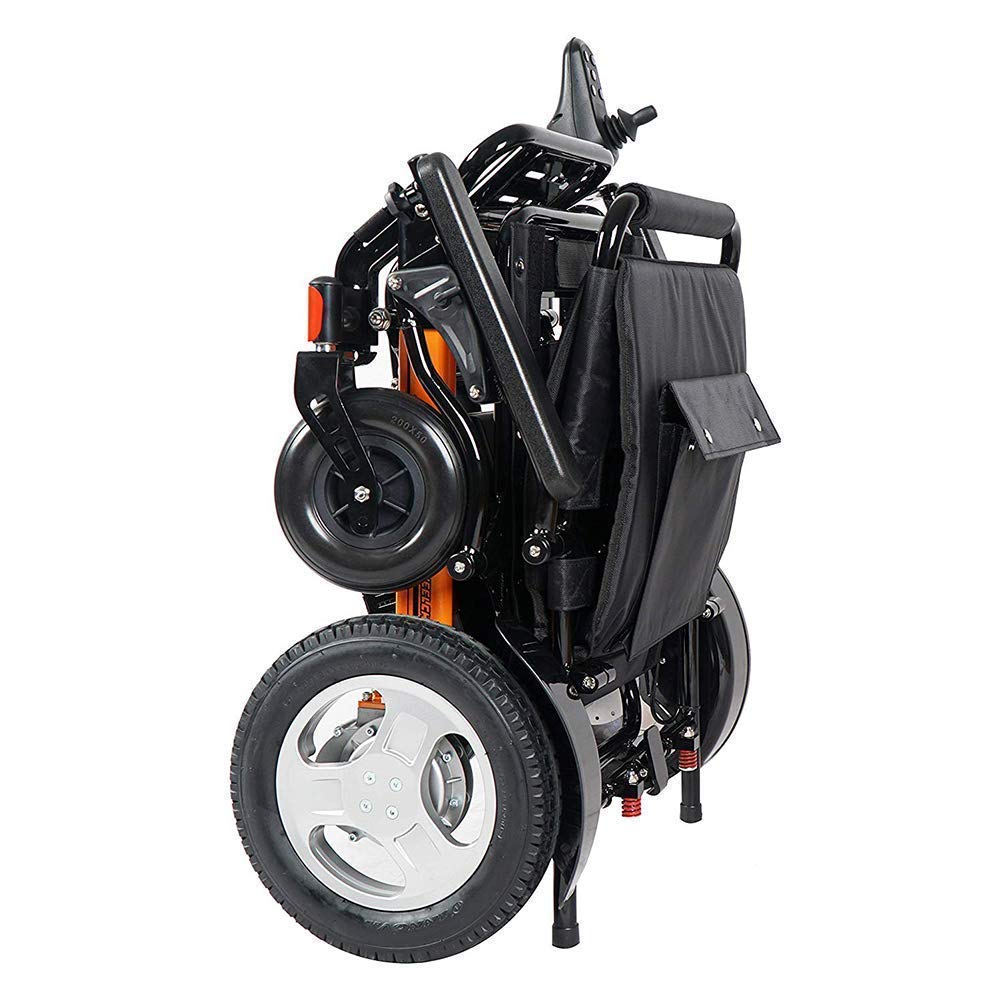 Electric Wheelchair for Elderly & Disabled - Lightweight Folding Automatic Power Chair with Multi-Function Controls | Indoor & Outdoor Mobility Solution